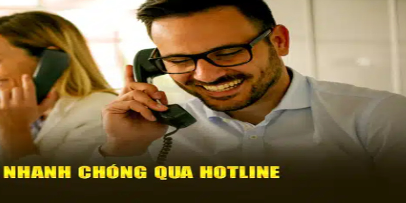 Liên hệ nhanh qua số Hotline trang web